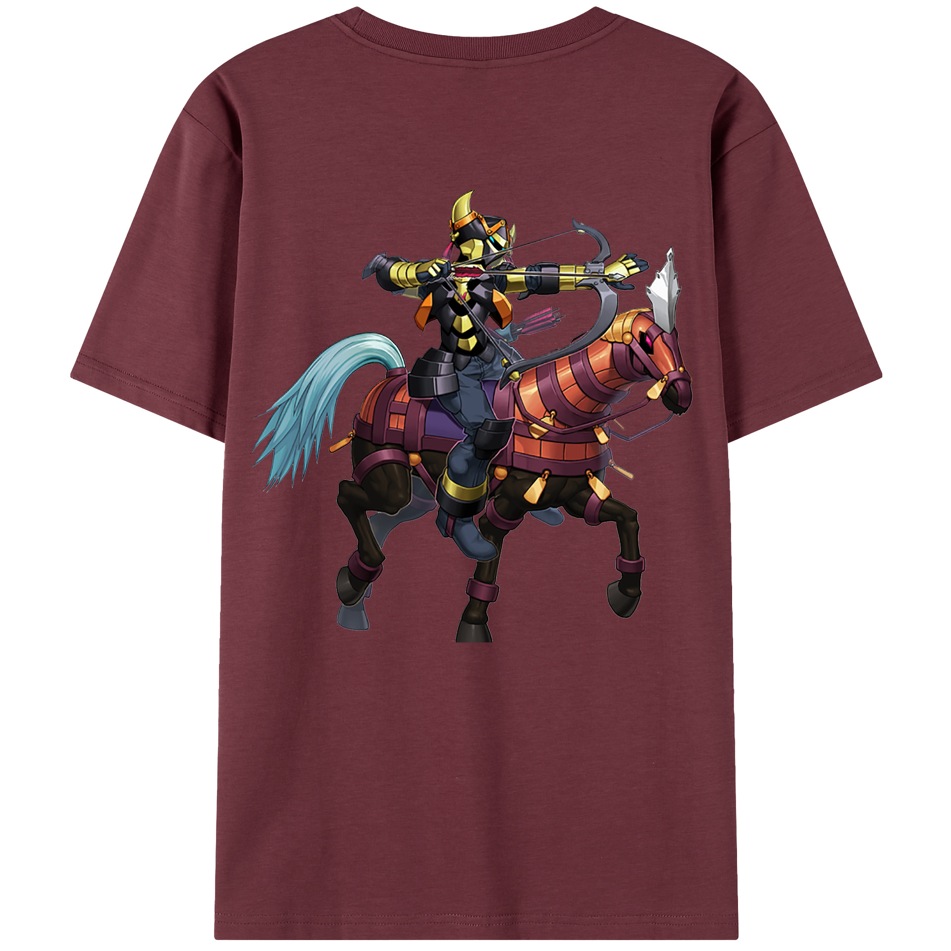（画像用） 遊☆戯☆王 Yu-Gi-Oh! 綿100％半袖Tシャツ（背面プリント）
